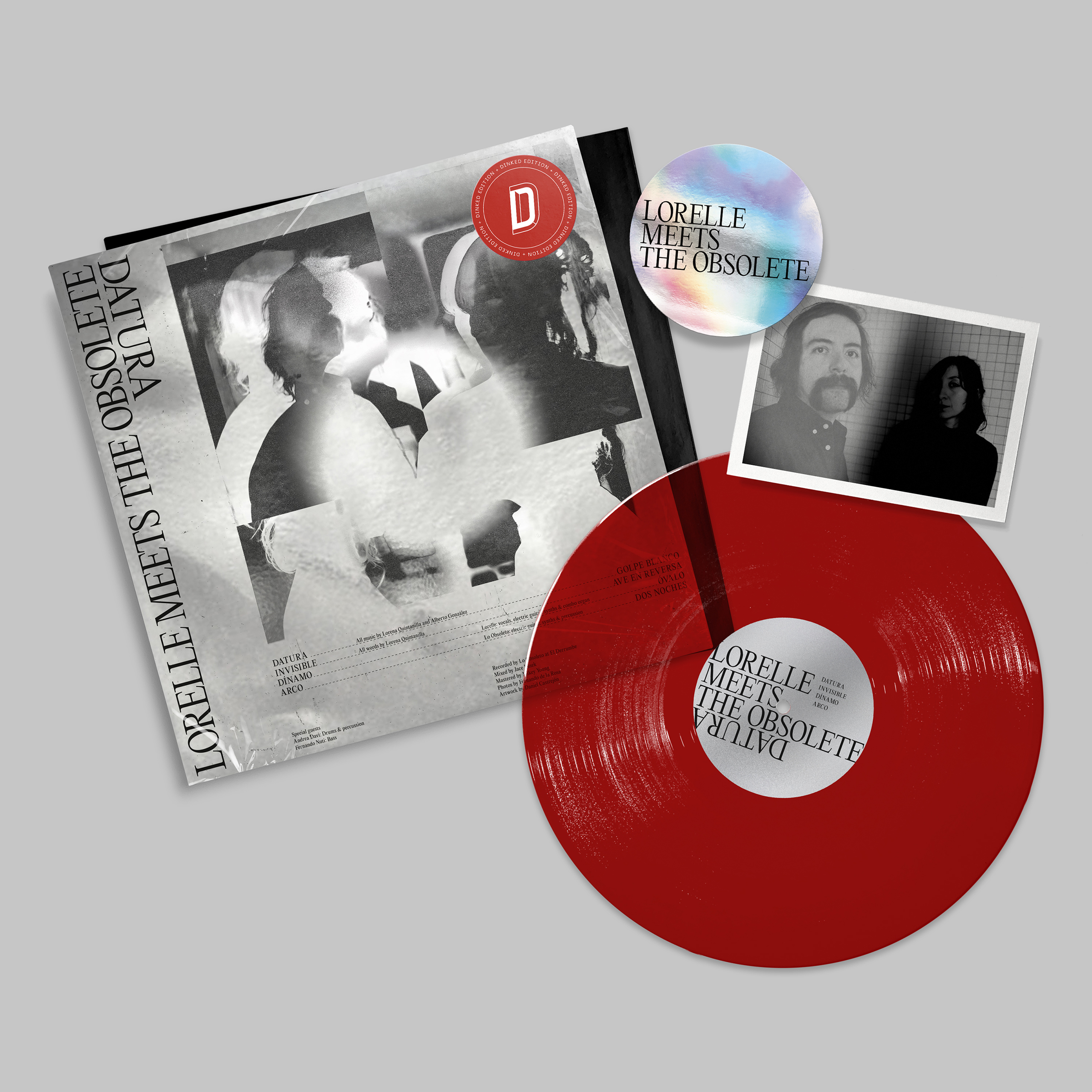 Flight Case Swan 12 Single LP 100 Vinyl Record Box (Red Rigid PVC)